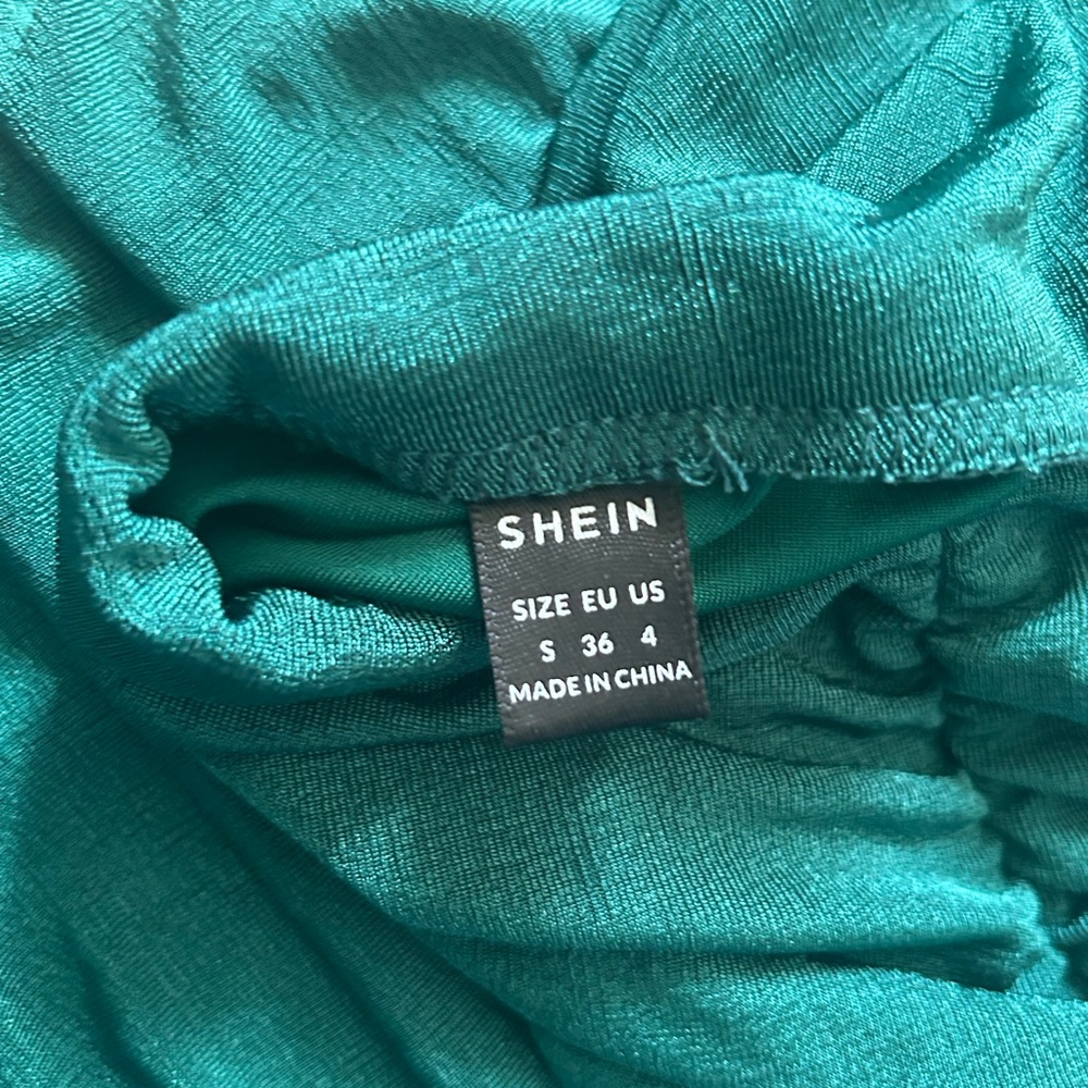 Shein green skirt